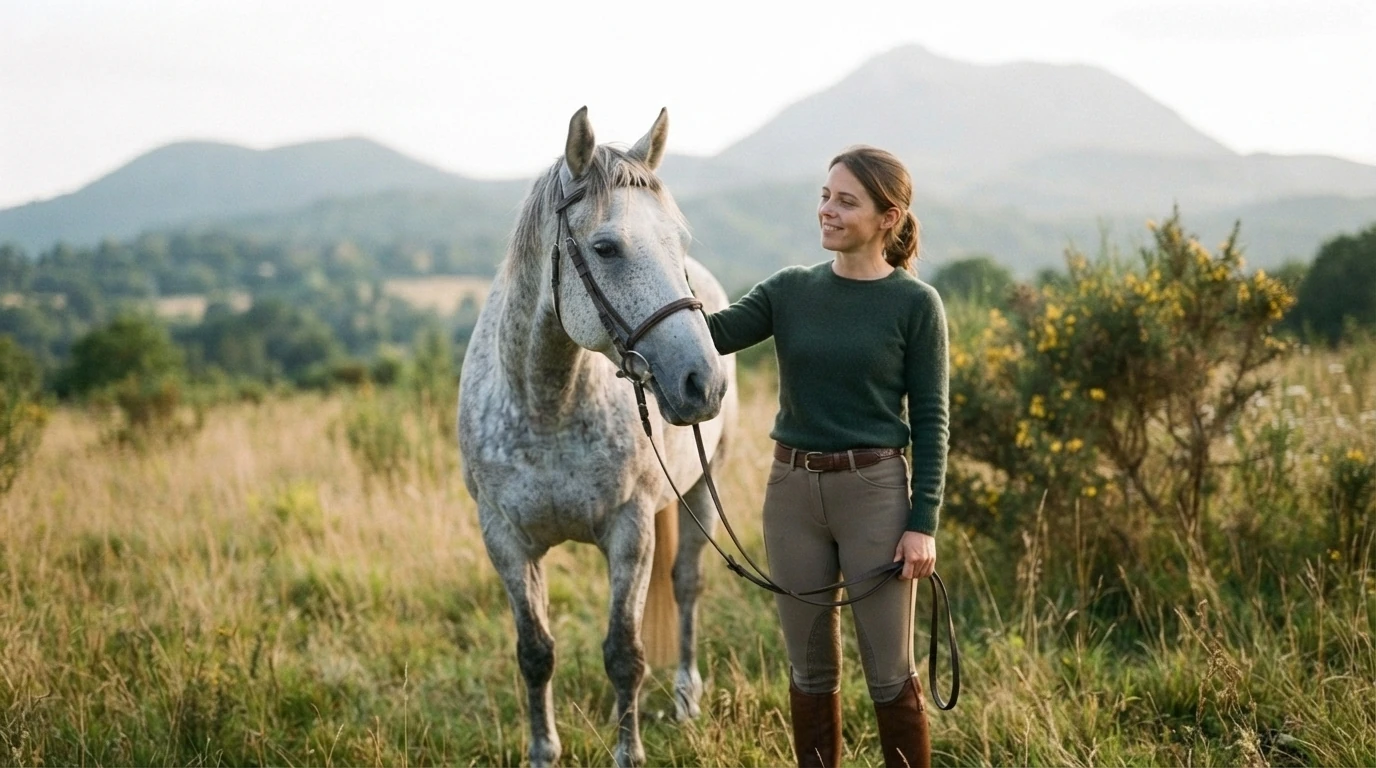 Cours d'équitation à Ludesse, Puy-de-Dôme